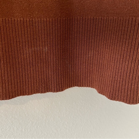 cotton & rye cactus arizona desert long sleeve fringe sweater - Picture 6 of 8